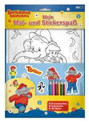 Benjamin Bl&uuml;mchen: Mein Mal- und Stickerspa&szlig;