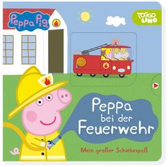 Peppa Pig: Peppa bei der Feuerwehr: Mein gro&szlig;er Schiebespa&szlig;