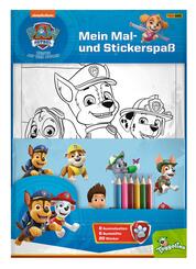 PAW Patrol: Mein Mal- und Stickerspa&szlig;