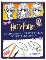 Aus den Filmen zu Harry Potter: Zeichne deine Lieblingsfiguren Schritt f&uuml;r Schritt