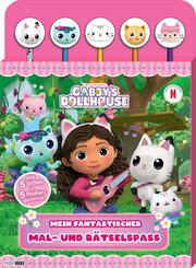 Gabby's Dollhouse: Mein fantastischer Mal- und R&auml;tselspa&szlig;