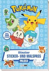 Pok&eacute;mon: Ultimativer Sticker- und Malspa&szlig; Paldea