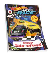 Hot Wheels(TM) Let's Race: Rasanter Sticker- und Malspa&szlig;