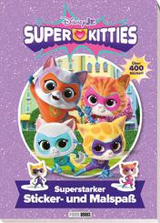 Disney Junior SuperKitties: Superstarker Sticker- und Malspa&szlig;