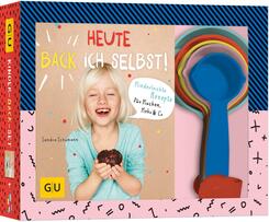 Heute back' ich selbst! Kinder-Back-Set (Mit bunten Bechern)