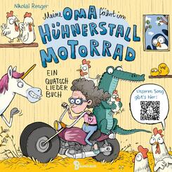 Meine Oma f&auml;hrt im H&uuml;hnerstall Motorrad