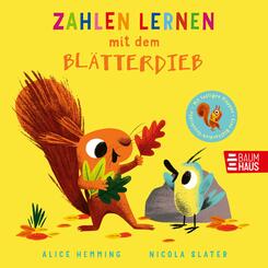 Zahlen lernen mit dem Bl&auml;tterdieb
