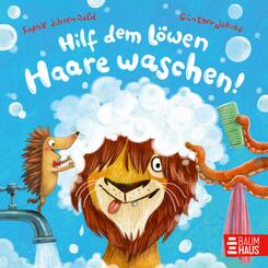 Hilf dem L&ouml;wen Haare waschen