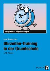 Uhrzeiten-Training in der Grundschule, 1./2. Klasse