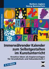 Immerw&auml;hrender Kalender zum Selbstgestalten im Kunstunterricht
