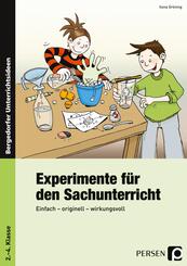 Experimente f&uuml;r den Sachunterricht