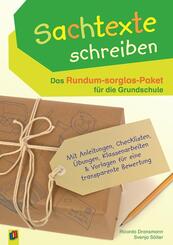 Sachtexte schreiben - Das Rundum-sorglos-Paket f&uuml;r die Grundschule
