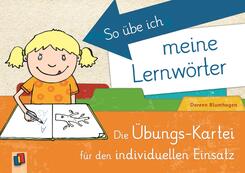 So &uuml;be ich meine Lernw&ouml;rter