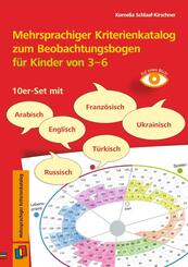 Mehrsprachiger Kriterienkatalog zum Beobachtungsbogen f&uuml;r Kinder von 3 bis 6