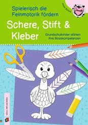 Schere, Stift und Kleber -  spielerisch die Feinmotorik f&ouml;rdern