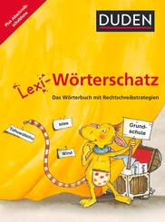 Lexi-W&ouml;rterschatz - Das W&ouml;rterbuch mit Rechtschreibstrategien - 2.-4. Schuljahr