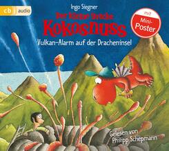 Der kleine Drache Kokosnuss - Vulkan-Alarm auf der Dracheninsel,1 Audio-CD