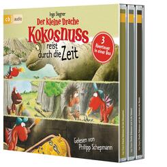 Der kleine Drache Kokosnuss reist durch die Zeit,3 Audio-CDs