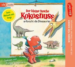 Alles klar! Der kleine Drache Kokosnuss erforscht... Die Dinosaurier,1 Audio-CD