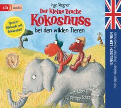 Der kleine Drache Kokosnuss bei den wilden Tieren,1 Audio-CD