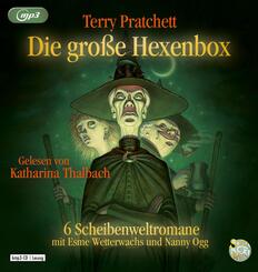 Die gro&szlig;e Hexenbox,6 Audio-CD, 6 MP3