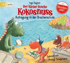 Der kleine Drache Kokosnuss - Aufregung in der Drachenschule,1 Audio-CD