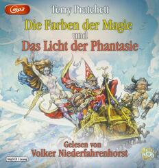 Die Farben der Magie & Das Licht der Fantasie,4 Audio-CD, 4 MP3
