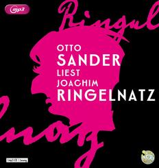 Otto Sander liest Joachim Ringelnatz,1 Audio-CD, 1 MP3