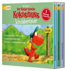 Der kleine Drache Kokosnuss - Schulabenteuer,3 Audio-CD