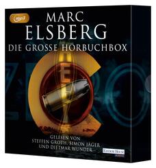 Die gro&szlig;e H&ouml;rbuchbox - &deg;C - Celsius - Der Fall des Pr&auml;sidenten - Gier - Helix - Zero - Blackout - Black Hole,12 Audio-CD, 12 MP3