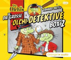 Die gro&szlig;e Olchi-Detektive-Box 2.Tl.2,4 Audio-CD