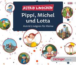 Pippi, Michel und Lotta,3 Audio-CD