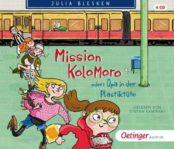 Mission Kolomoro oder: Opa in der Plastikt&uuml;te,4 Audio-CD