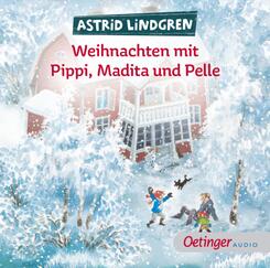 Weihnachten mit Pippi, Madita und Pelle,1 Audio-CD