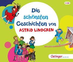 Die sch&ouml;nsten Geschichten von Astrid Lindgren 1,3 Audio-CD
