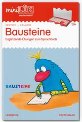 miniL&Uuml;K. Deutsch. 3. Klasse: Bausteine - Erg&auml;nzende &Uuml;bungen zum Sprachbuch (Doppelband)