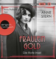 Fr&auml;ulein Gold: Die Rote Insel,1 Audio-CD, 1 MP3