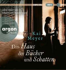 Das Haus der B&uuml;cher und Schatten,2 Audio-CD, 2 MP3