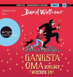 Gangsta-Oma schl&auml;gt wieder zu!,1 Audio-CD, 1 MP3