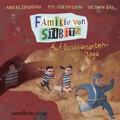 Familie von Stibitz - Auf Golddiamanten-Jagd,1 Audio-CD