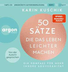 50 S&auml;tze, die das Leben leichter machen,1 Audio-CD, 1 MP3