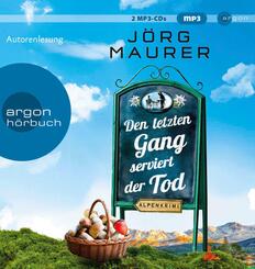Den letzten Gang serviert der Tod,2 Audio-CD, 2 MP3