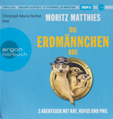 Die Erdm&auml;nnchen Box - 3 Abenteuer mit Ray, Rufus und Phil (MP3 CDs)