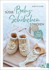 S&uuml;&szlig;e Babysch&uuml;hchen stricken