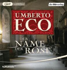 Der Name der Rose,3 Audio-CD, 3 MP3