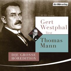 Gert Westphal liest Thomas Mann,25 Audio-CDs