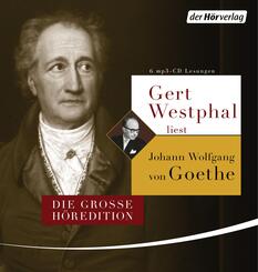 Gert Westphal liest Johann Wolfgang von Goethe,6 Audio-CD, 6 MP3