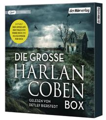 Die gro&szlig;e Harlan-Coben-Box,3 Audio-CD, 3 MP3