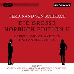 Die gro&szlig;e H&ouml;rbuch-Edition II - Kaffee und Zigaretten und andere Texte,3 Audio-CD, 3 MP3