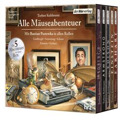 Alle M&auml;useabenteuer: Lindbergh - Armstrong - Edison - Einstein - Earhart,5 Audio-CD